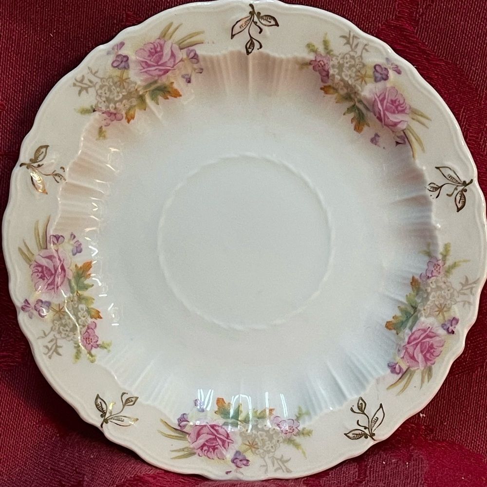 Antique Carl Tielsch Demitasse‎ Teacup and Saucer Set. Made in Germany - Picture 13 of 13